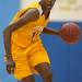 Ypsilanti's Jaylen Johnson dribbles the ball down the court during their game against Skiyline Tuesday, Jan. 15.

Courtney Sacco I AnnArbor.com  